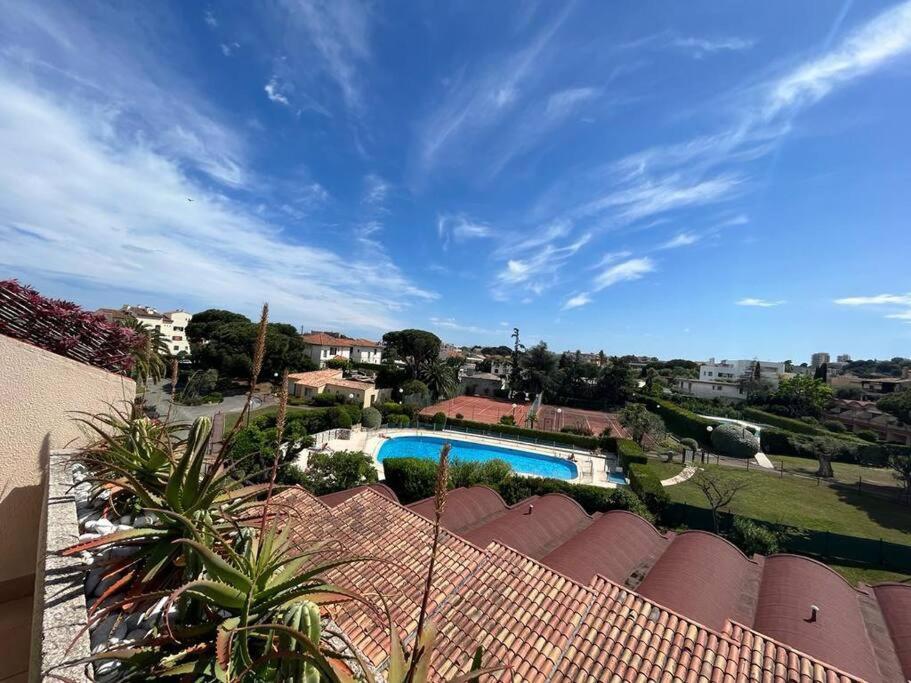 Appartement 4 Personnes Antibes Mer, Piscine, Parking, Tennis, Wifi Extérieur photo