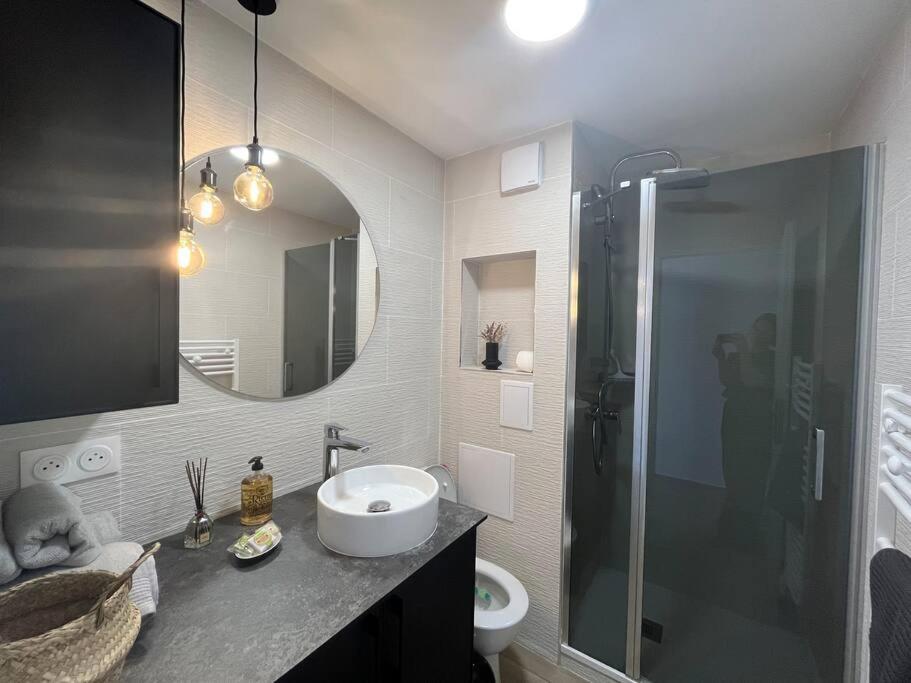 Appartement 4 Personnes Antibes Mer, Piscine, Parking, Tennis, Wifi Extérieur photo